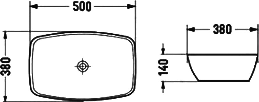 Раковина BOND S56 -500 - фотография № 5