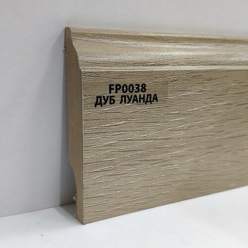 Плинтус Wood Plinth МДФ Дуб Луанда FP0038