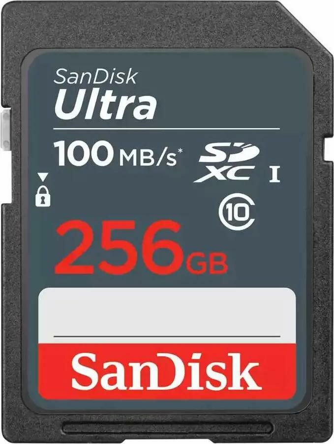 Карта памяти SANDISK Ultra SDSDUNR-256G-GN3IN 256GB