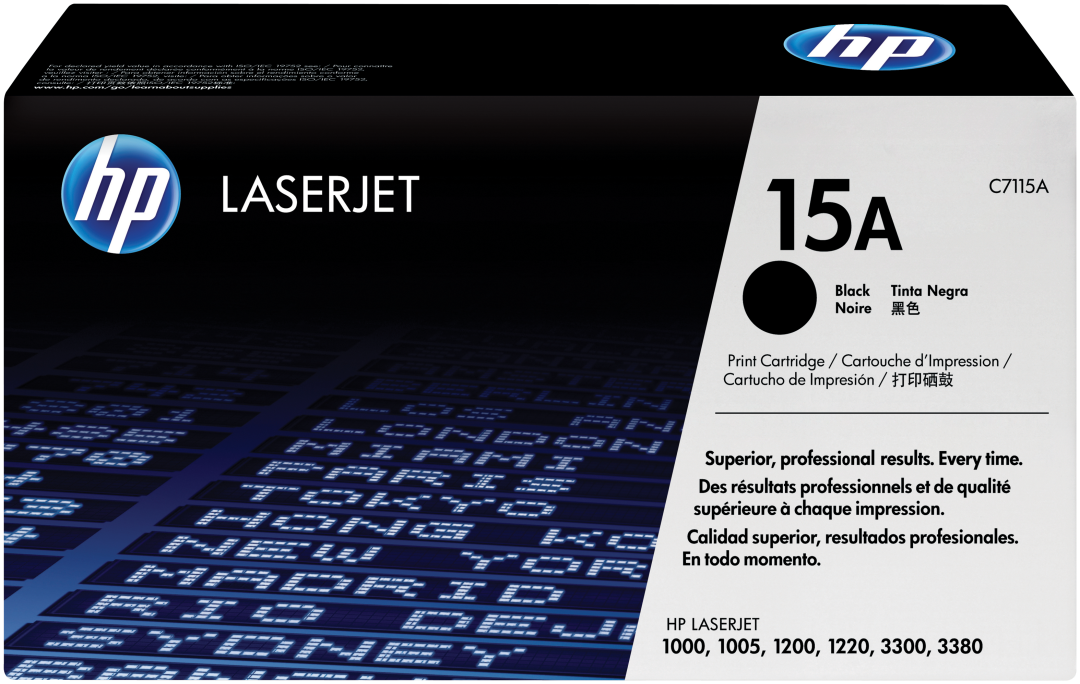 Картридж для печати HP Картридж HP 15A C7115A вид печати лазерный, цвет Черный, емкость