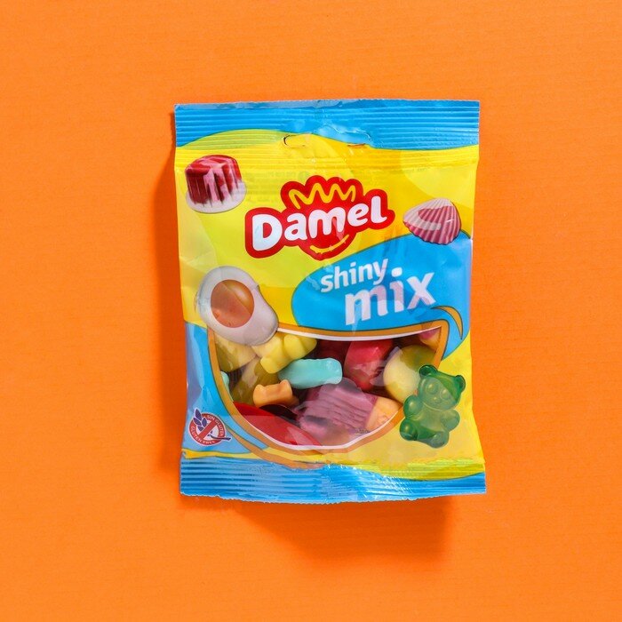 Мармелад жевательный DAMEL Shiny mix, 70г - фотография № 1
