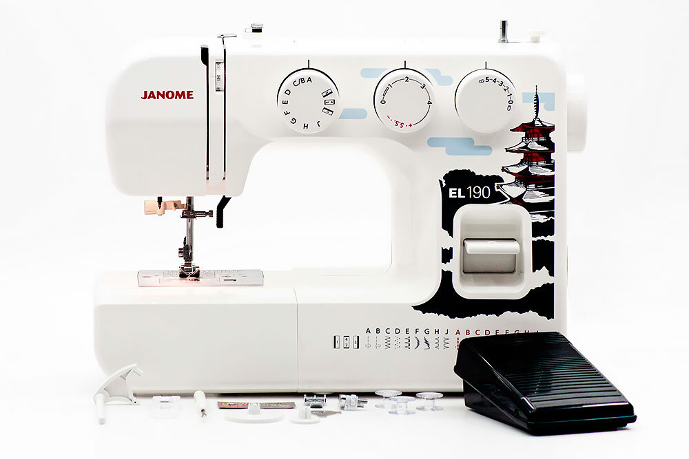 Швейная машина Janome EL-190 - фотография № 6