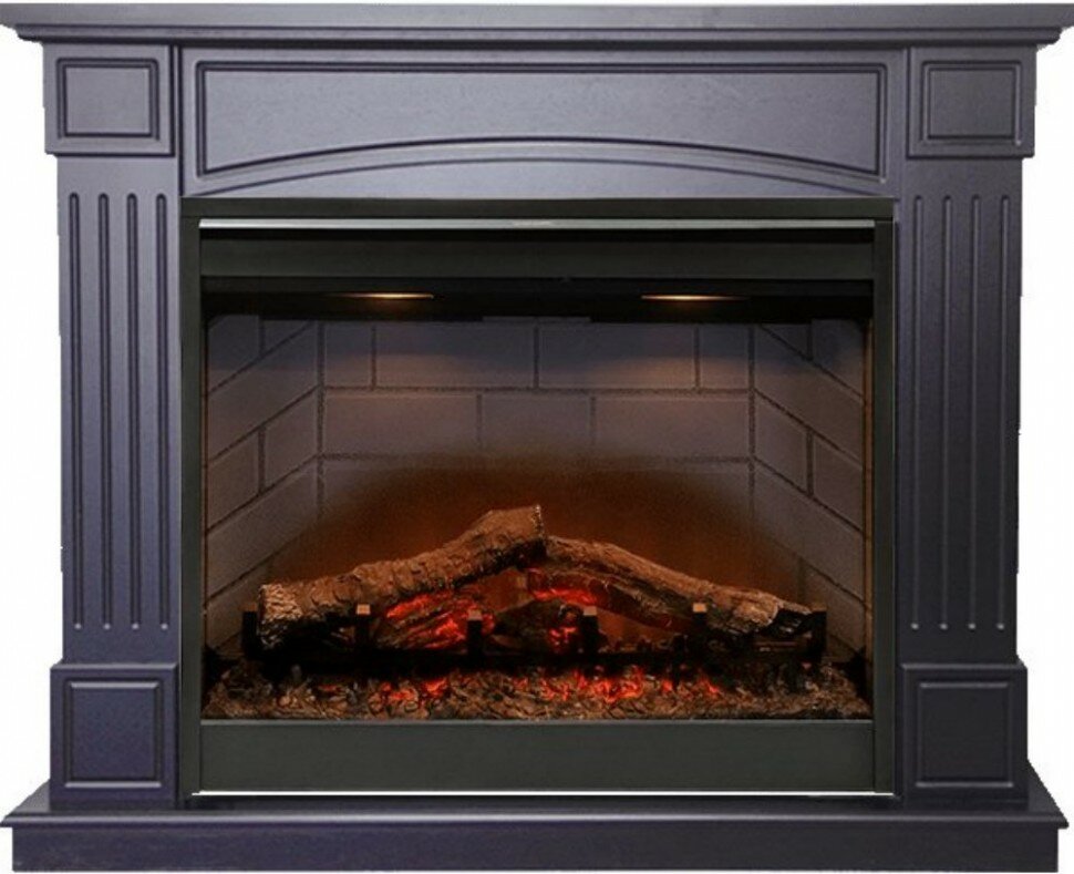 Каминокомплект Dimplex Optiflame Boston венге (высота 930мм) с очагом Symphony 26'' DF2608-INT