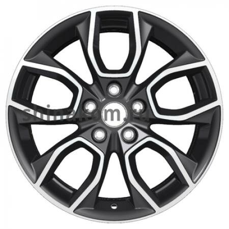 Диск 7*17 5*114,3 ET45 67,1 Khomen Wheels KHW1713 Black-FP (CX-5/i40/X-Trail)