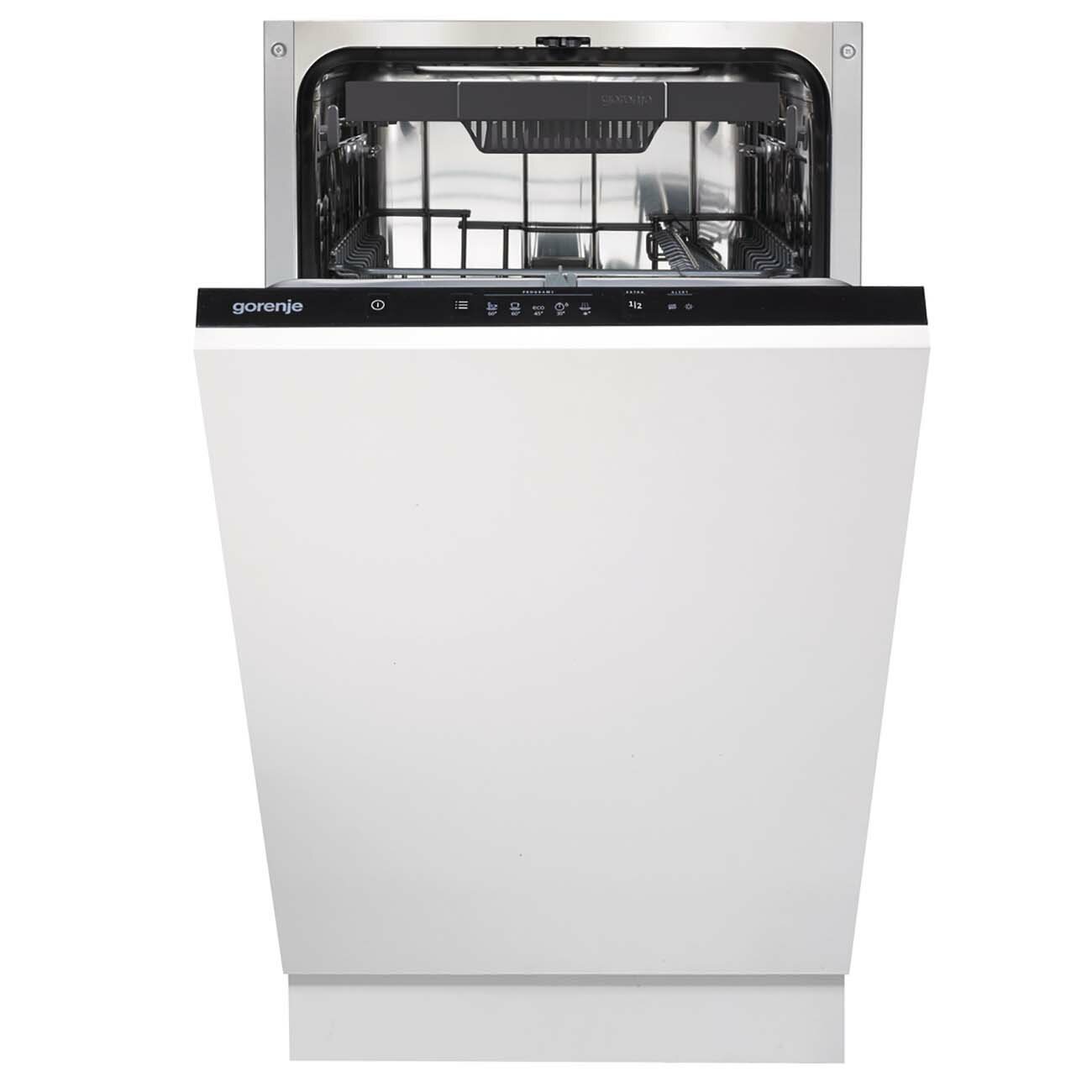 Встраиваемая посудомоечная машина 45 см Gorenje GV520E11 - фотография № 1