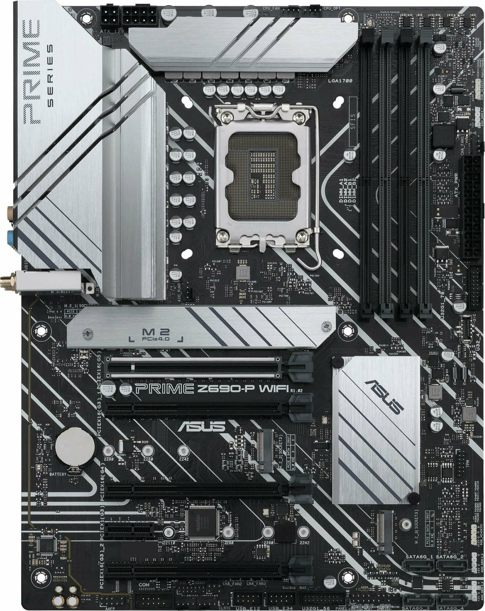 Материнская плата Asus PRIME Z690-P WIFI, Soc-1700, ATX