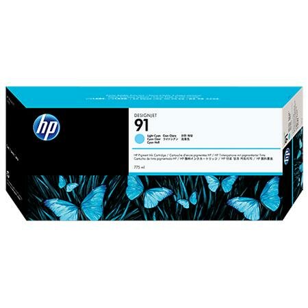 Картридж струйный HP 91 775-ml светло-голубой