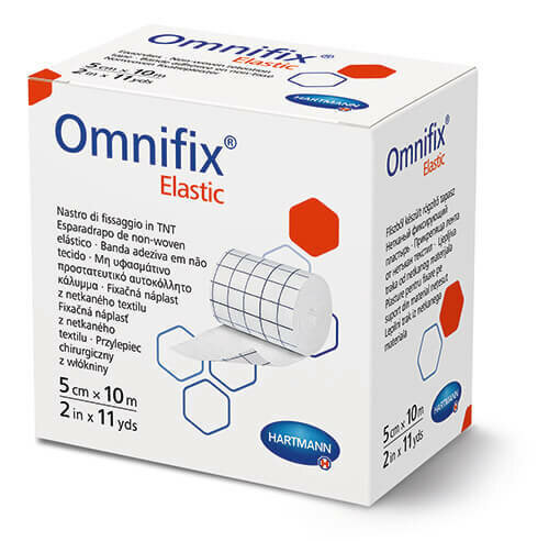 Hartmann OMNIFIX Elastic пластырь фиксирующий из нетканого материала гипоаллергенный 5х1000 см