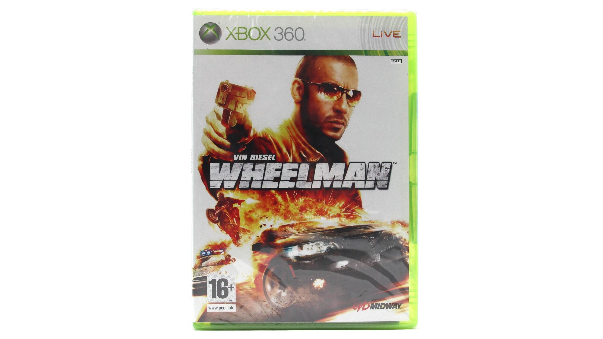 Vin Diesel Wheelman (Xbox 360, Новый, Английский язык)
