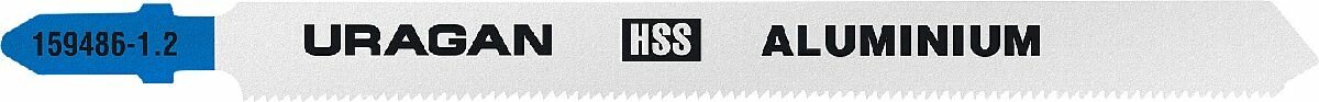 URAGAN по металлу HSS EU-хвост. шаг 1.2мм 106мм 2 шт. полотна для эл лобзика (159486-1.2_z02)