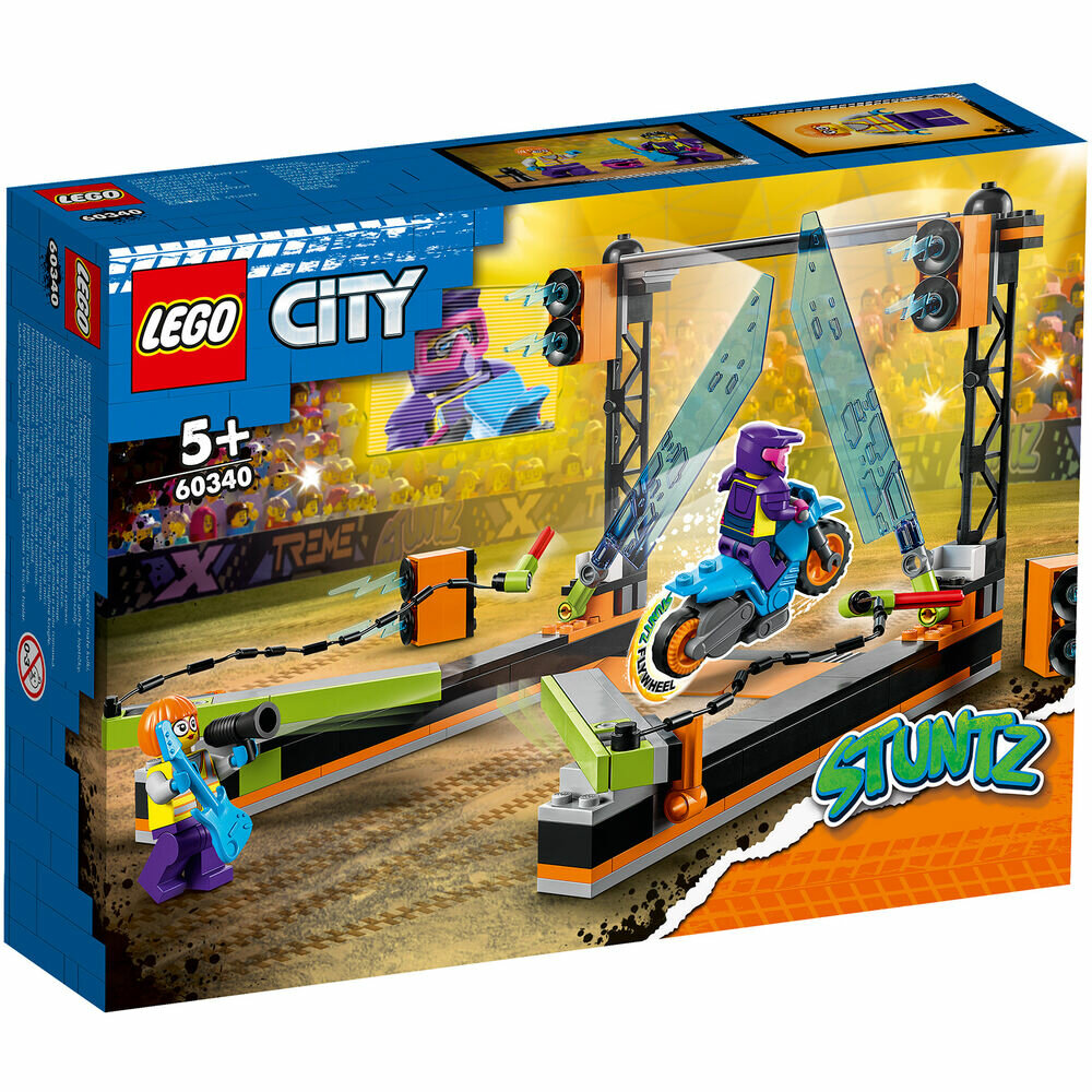 Конструктор LEGO City 60340 The Blade Stunt Challenge