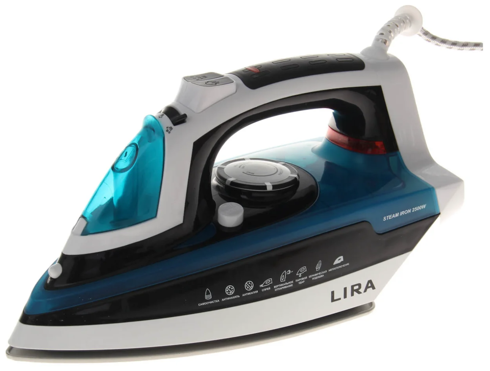 Утюг Lira LR 0602 с керамическим покрытием 250 .