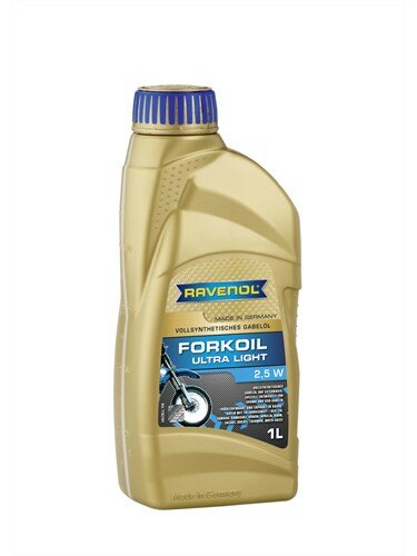 Масло Ravenol Fork Oil Ultra Light 25W вилочное синтетическое 1 л RAVENOL 118210100101999 | цена за 1 шт