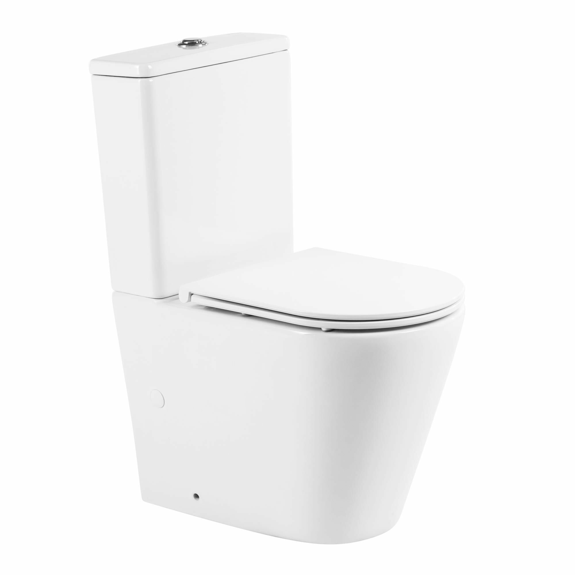 Унитаз-компакт безободковый BelBagno FLAY-R BB2149T/BB2149CPR/BB870SC