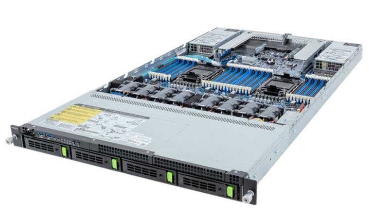 GigaByte Server System GIGABYTE 1U rack Xeon Scalable Max CPU 2 USB 3.2 Наличие SATA 3.0 DDR5 Количество слотов памяти 32 1600 Вт 8x2.5" SAS/SATA Hot-swap Форм-фактор 35" R183-S90-AAV1