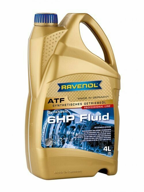 Трансмиссионное Масло Ravenol Atf 6 Hp Fluid (4л) New Ravenol арт. 121111200401999