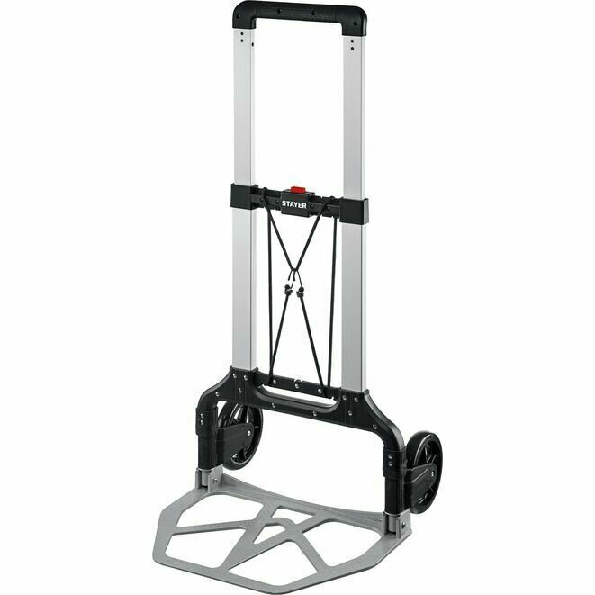 фото Тележка складная хозяйственная 38755-120 STAYER PROTruck, до 120кг, из алюминиевого сплава, платформа 48,5х35см, колёса d16см, вес 5кг