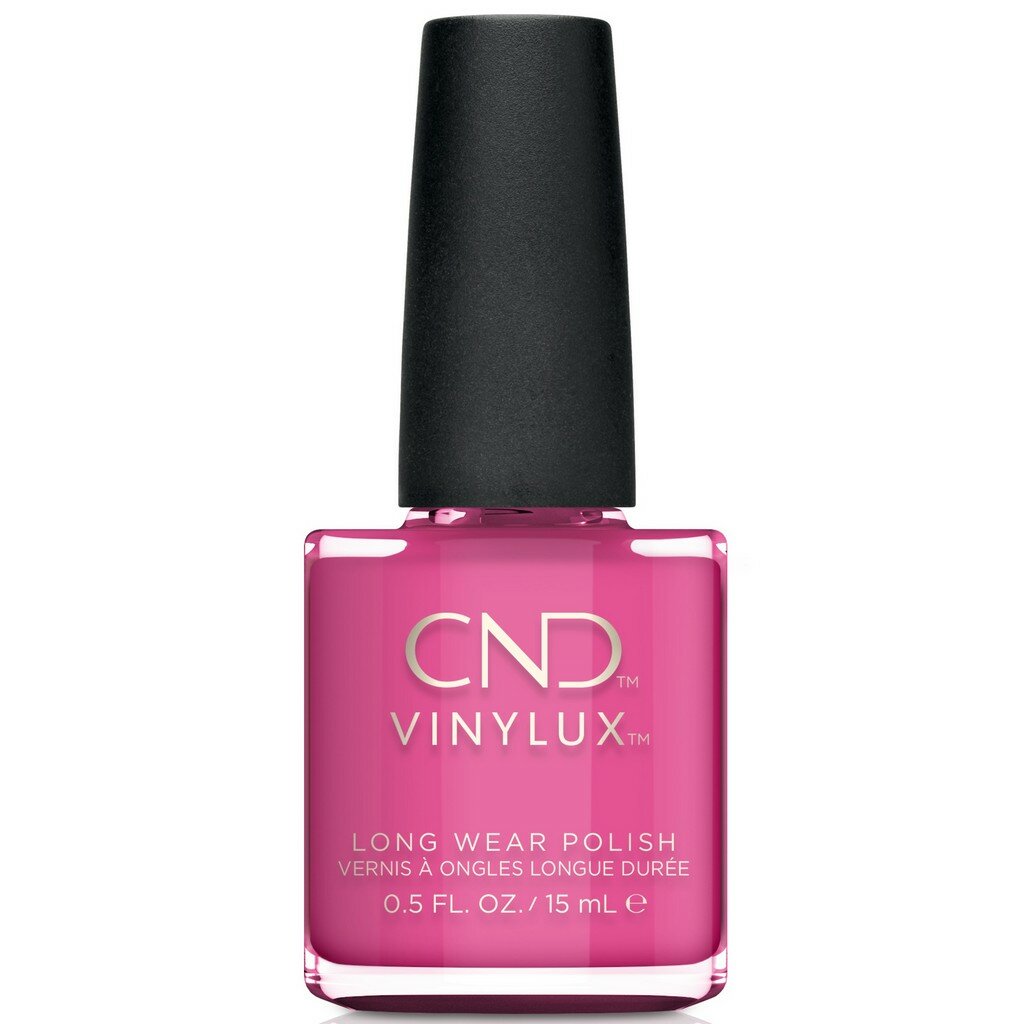 CND Винилюкс лак недельный Hot Pop Pink №121