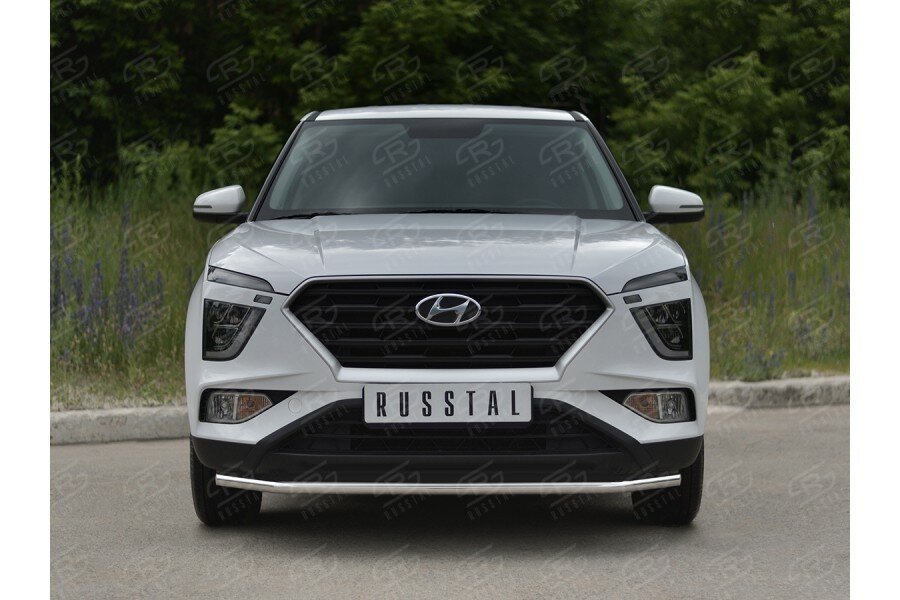 HYUNDAI CRETA 2021- Защита переднего бампера d42 секции HCRZ-003815 HCRZ-003815