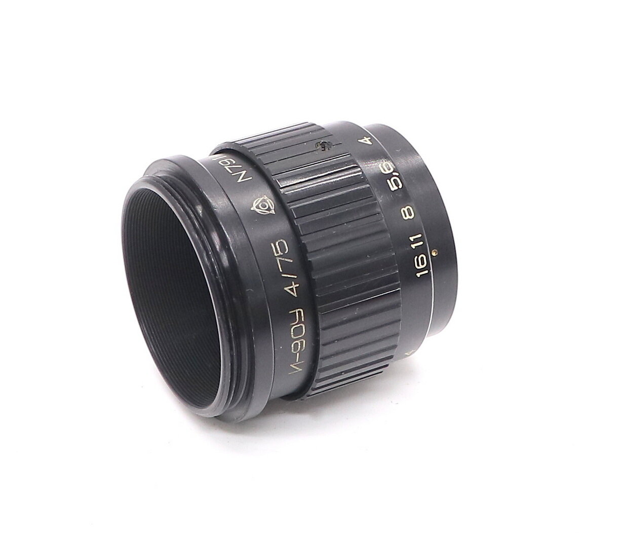 Индустар-90У 75mm f/4 советский объектив (лзос)