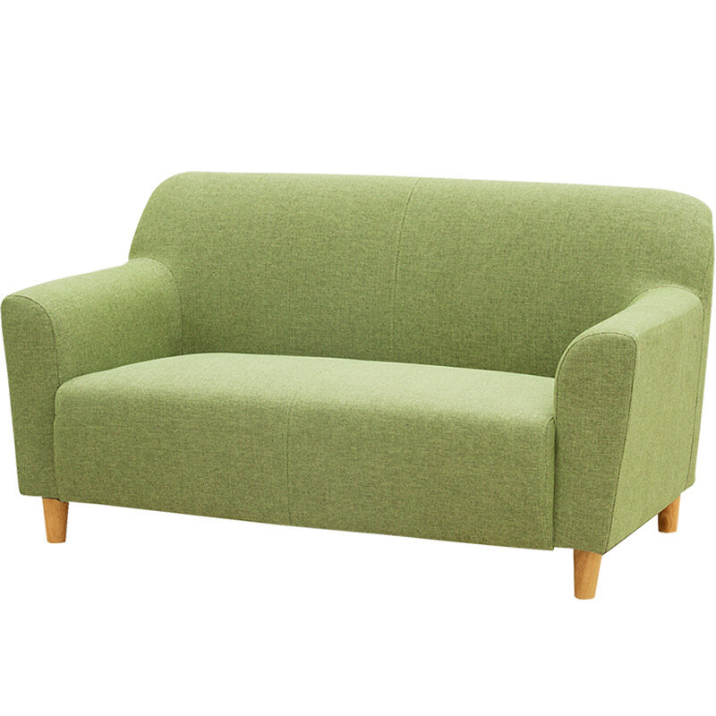 фото Диван, двухместный, в японском стиле, тканевый, раскладной, для гостиной