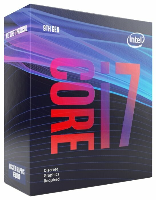 Intel Процессор Intel Core i7-9700F CM8068403874523 (3.00ГГц, 12МБ) Socket1151 (без кулера) (oem)