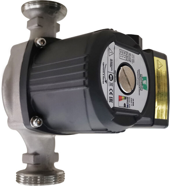 фото Насос циркуляционный PUMPMAN GRS25/4-130, 130мм, напор 4м, 85Вт, с гайками и кабелем | код.93 | Pumpman (2шт.в упак.)