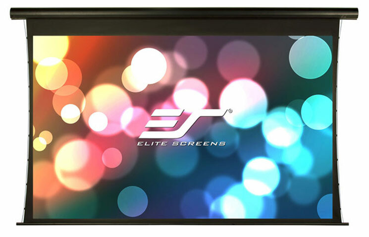 Elite Screens SKT110UHW-E12, экран электрически