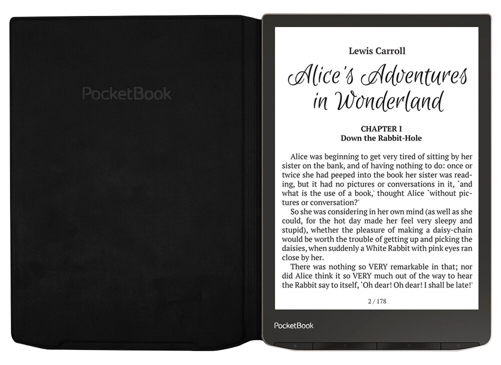 Обложка Pocketbook 743 InkPad 4 Flip Black