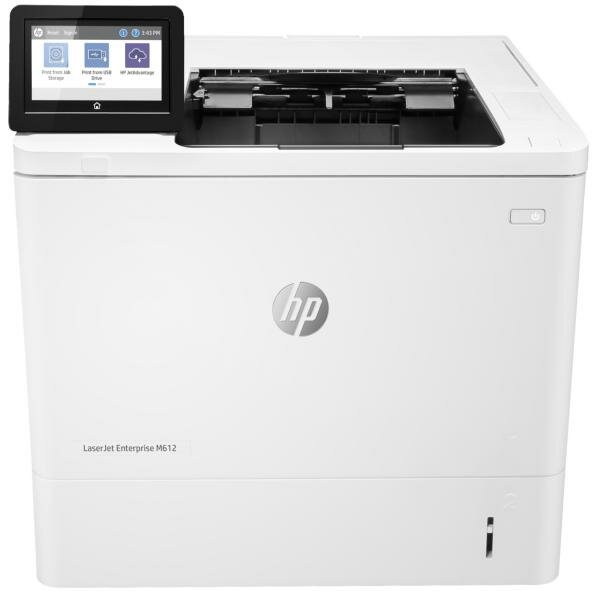 Принтер лазерный HP LaserJet Enterprise M612dn ч/б A4