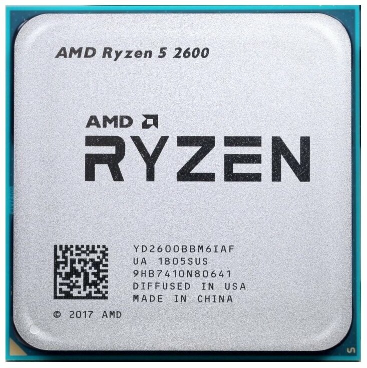 AMD X6 R5-2600 (Socket Am4) 3400MHz 65W .