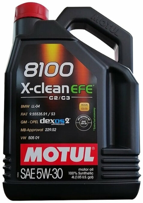   MOTUL 8100 X-Clean Efe 5W-30  4 