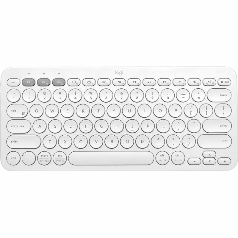 Клавиатура Logitech K380 Multi-Device, беспроводная, белый (920-009589), 1542277