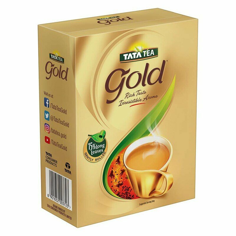 премиальный чёрный чай Тата Голд (Tata Gold), 100 грамм