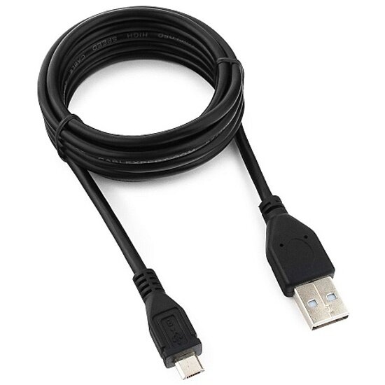 Кабель Gembird PRO CCP-mUSB2-AMBM-6 USB 2.0 USB-А-microB (5 pin) позол.конт., 1.8м