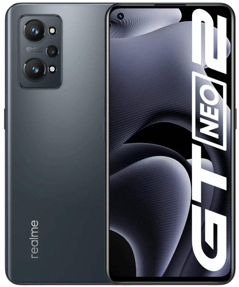 Смартфон realme GT NEO2 5G 8/256 ГБ CN, Neo Black
