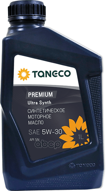 Taneco Масло Моторное Синтетическое Taneco Premium Ultra Synth Sae 5w-30 Канистра 1 Л