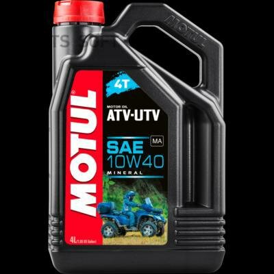 MOTUL ATV UTV 4T 10W40 для квадроциклов, минеральное 4л