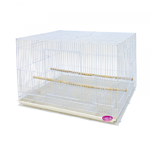 Клетка-пролетка для птиц Golden cage 601 , размер 60х42х41 см., "эмаль"