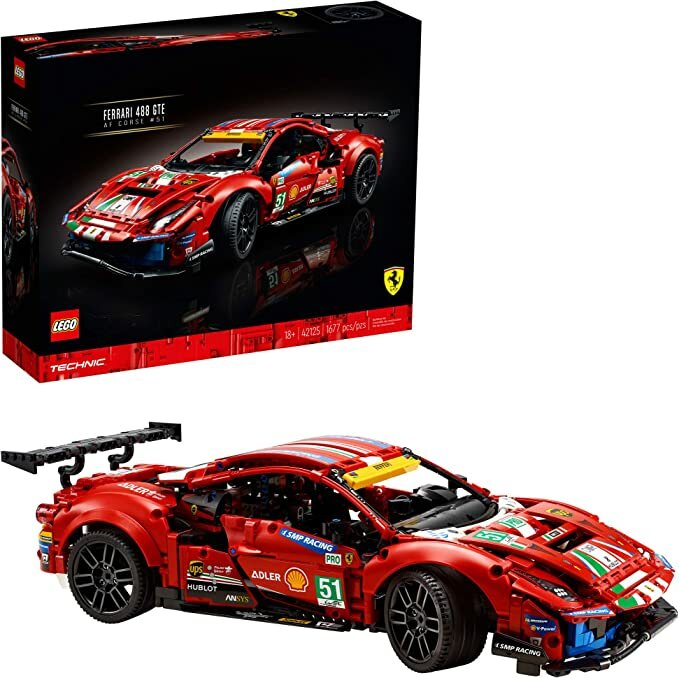 Конструктор LEGO Ferrari 488 GTE «AF Corse #51» Technic (42125)