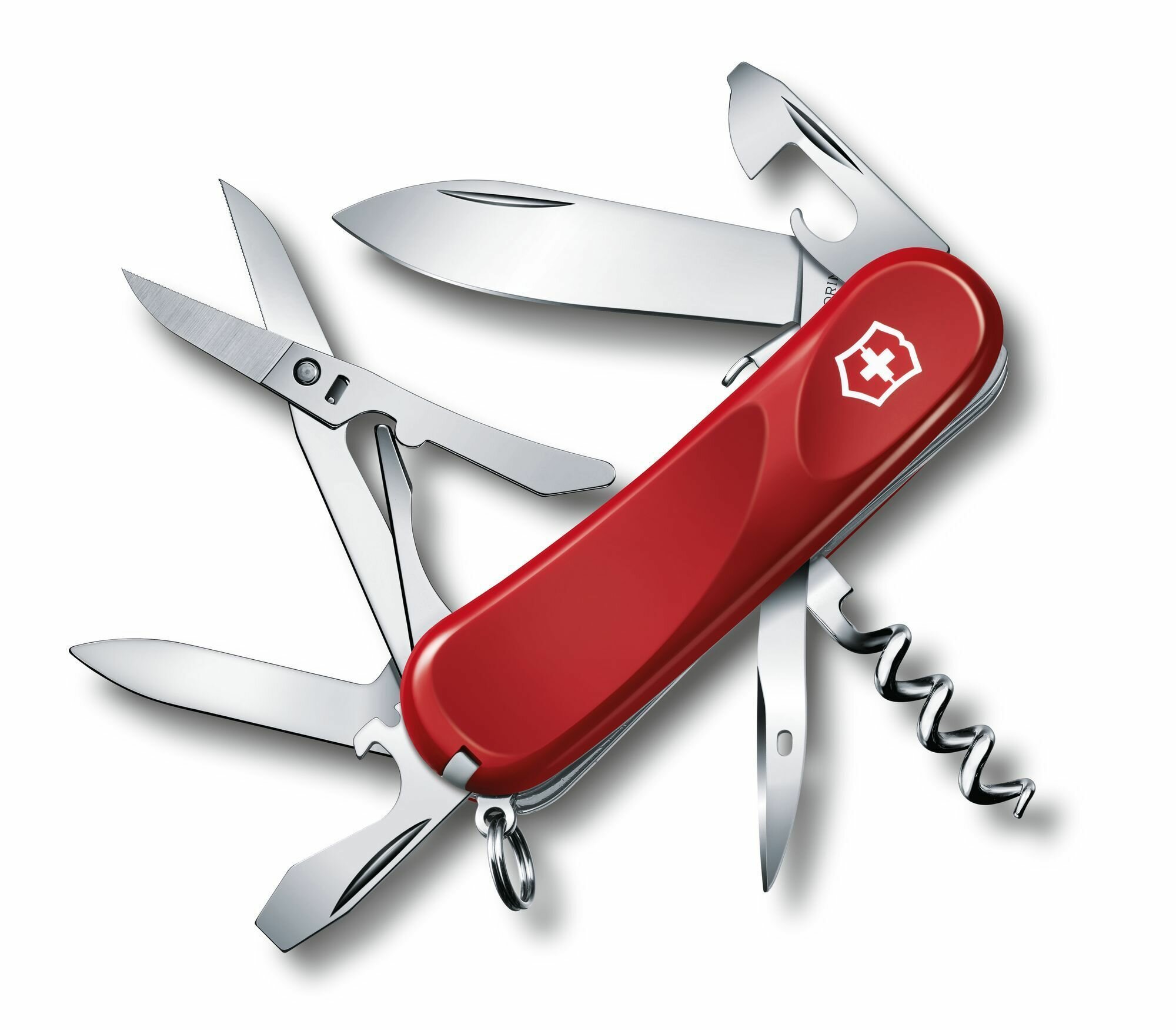 Мультитул брелок VICTORINOX Evolution S14 красный