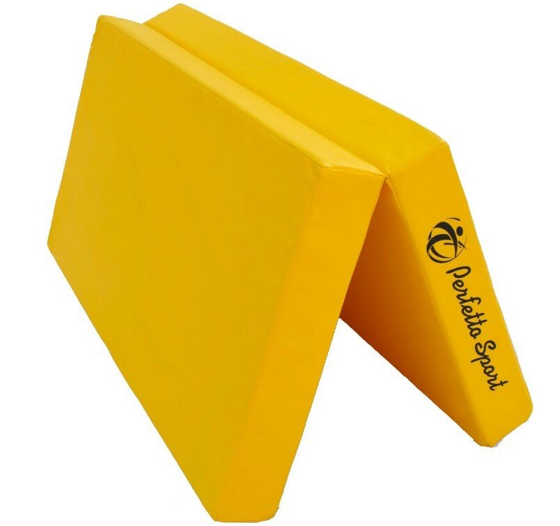 Мат Perfetto sport 10 (100х150х10) складной жёлтый .