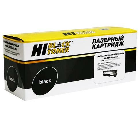 Картридж Hi-Black CB435A/CB436A/CE285A 2000стр Черный