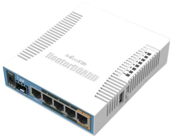 Wi-Fi роутер MikroTik hAP AC (RB962UiGS-5HacT2HnT)