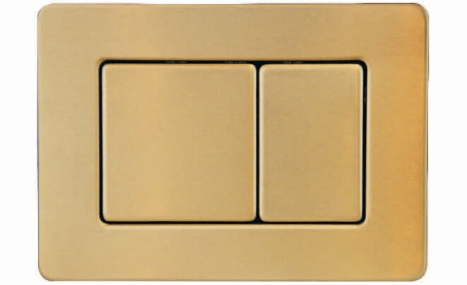 Кнопка для инсталляции, нерж.сталь GOLD Boheme 650-G, золото