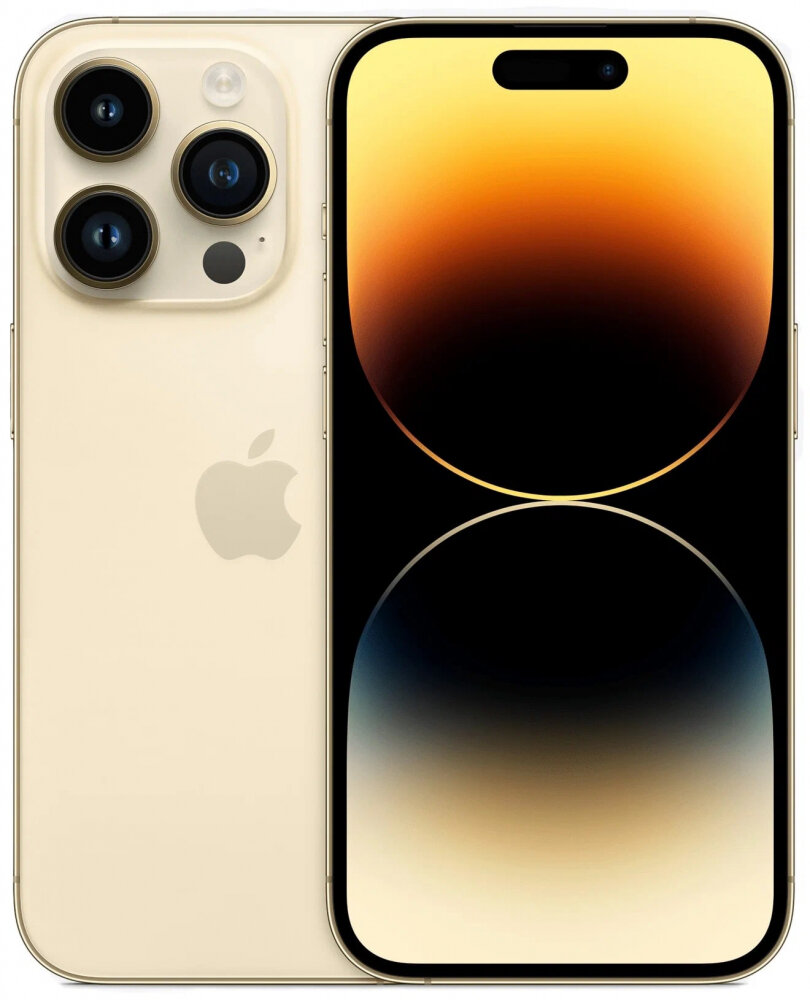 Смартфон Apple iPhone 14 Pro A2890 1Tb (Золотой)