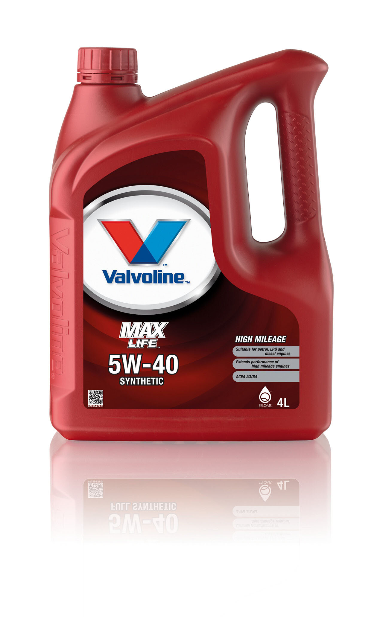 Синтетическое моторное масло VALVOLINE MaxLife Synthetic 5W-40, 4 л