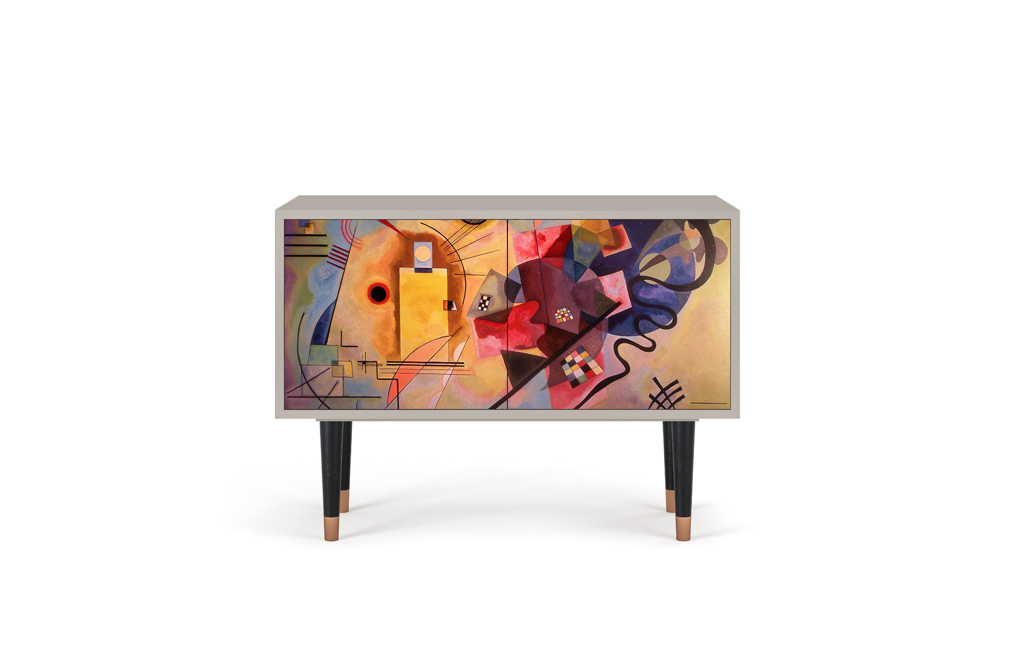 Комод - STORYZ - S1 Modern Art by Kandinsky , 93 x 69 x 48 см, Сатин - фотография № 2