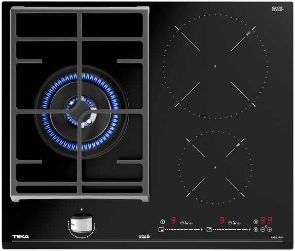 Варочные поверхности Teka HYBRID JZC 63312 ABN BLACK - фото №1