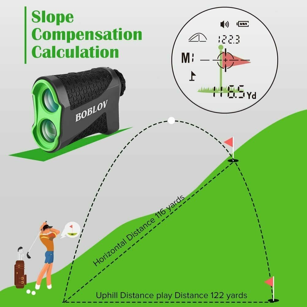 Дальнометр для гольфа BOBLOV - фотография № 3